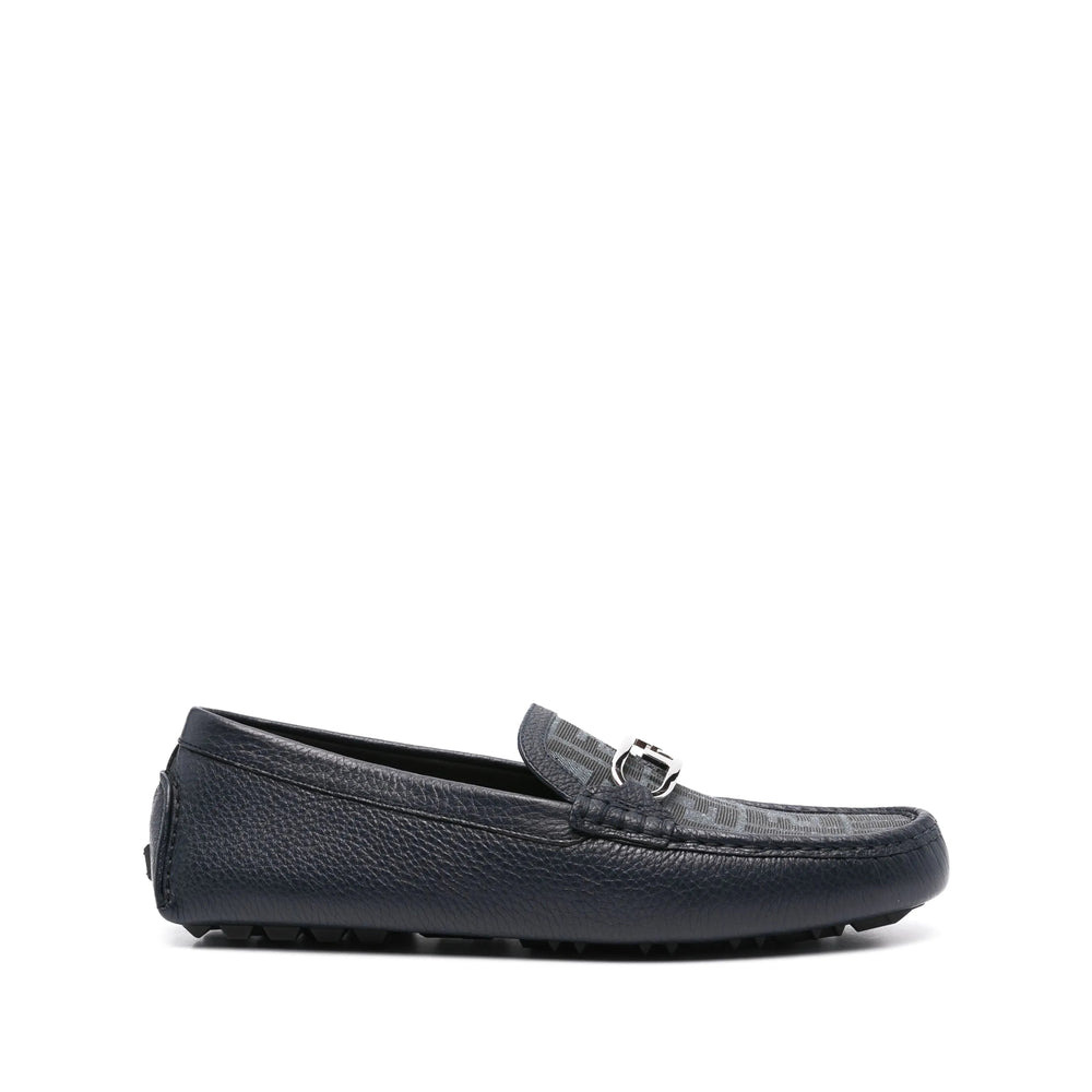 Fendi Blue Loafers Men - 1