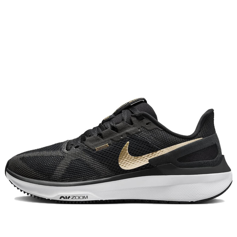 (WMNS) Nike Air Zoom Structure 25 'Black Metallic Gold' DJ7884-003 - 1