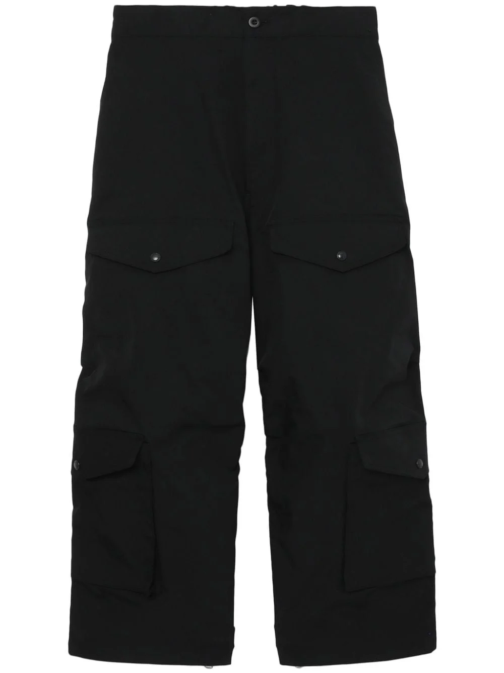 wide-leg cargo trousers - 1