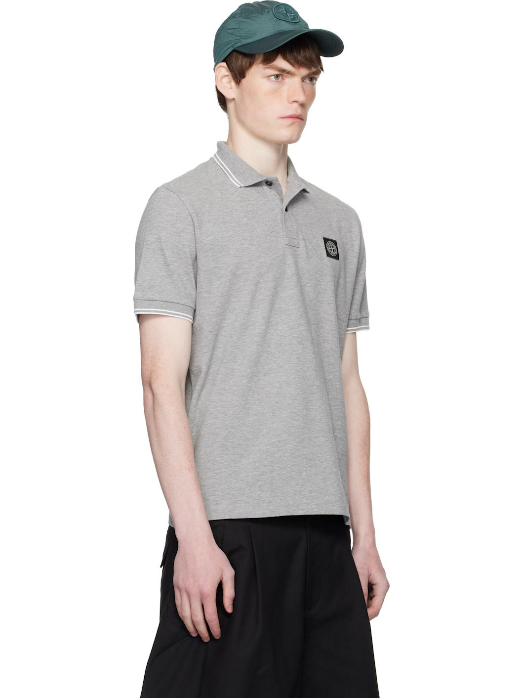 Gray 2200007 Organic Cotton Polo - 2
