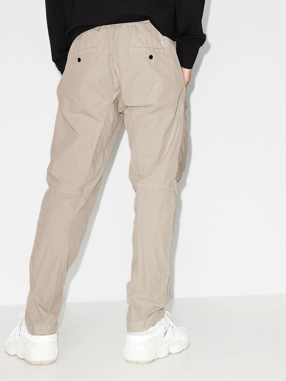 zip-pocket cargo trousers - 3