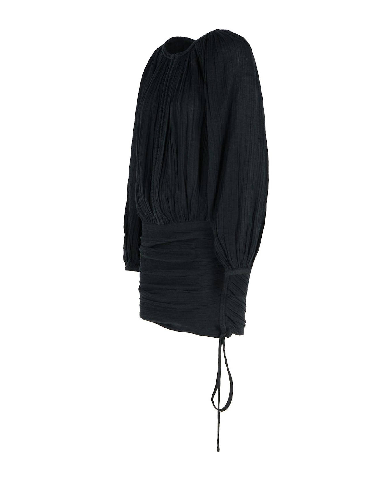 'jaoni' Black Cotton Shirt - 2