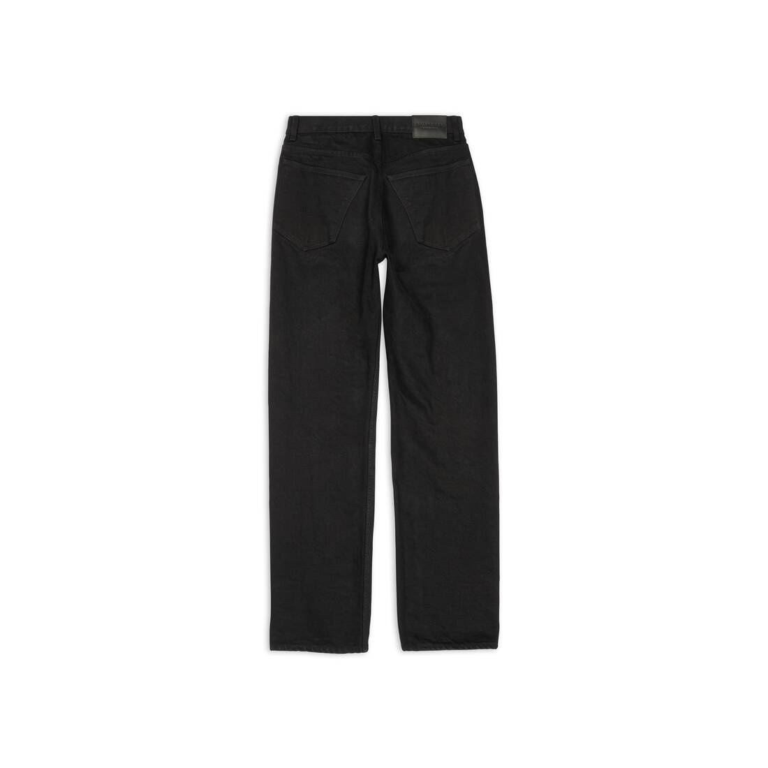 Men's Relaxed Jeans in Black - 6