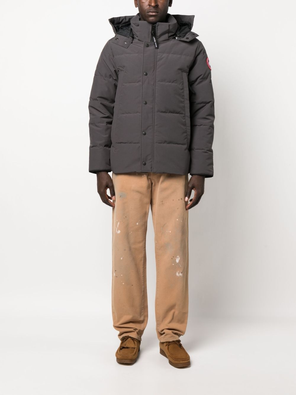 Wyndham hooded down parka - 2