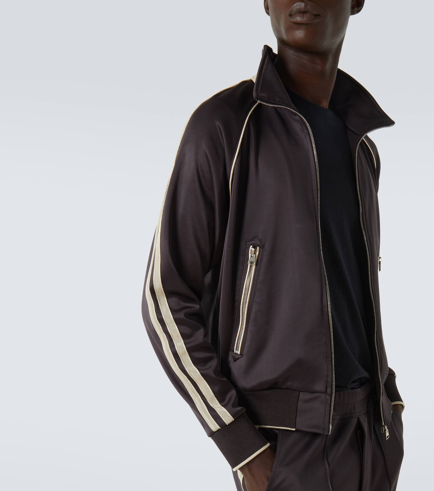 Jersey track jacket - 5