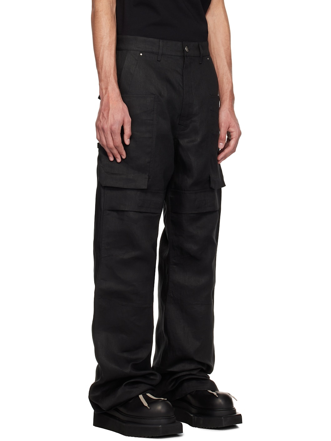 Black Hollywood Stefan Cargo Pants - 2