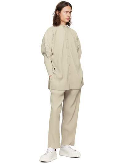 ISSEY MIYAKE Beige Monthly Color March Shirt outlook