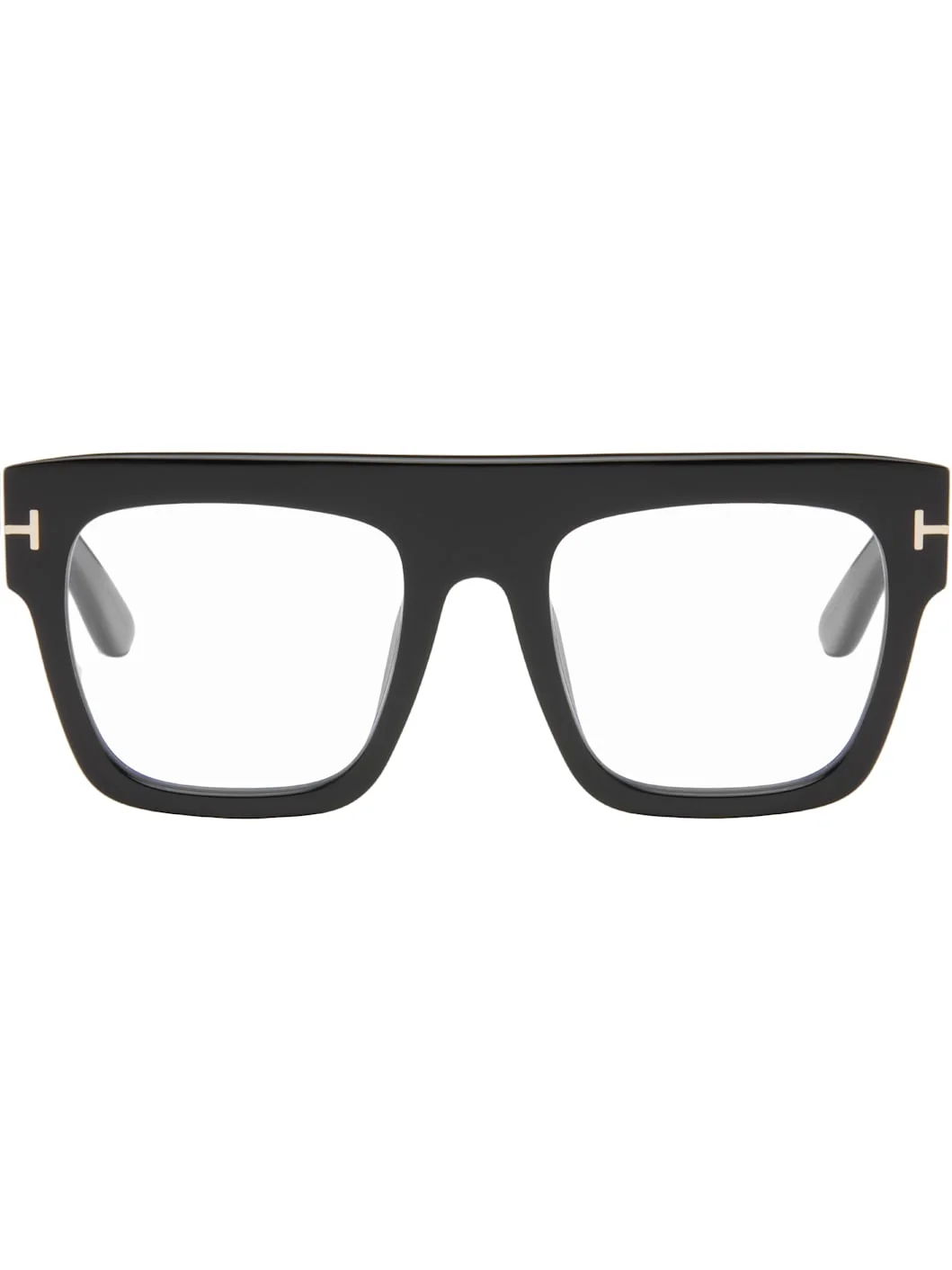 Black Renee Square Blue Light Glasses - 1