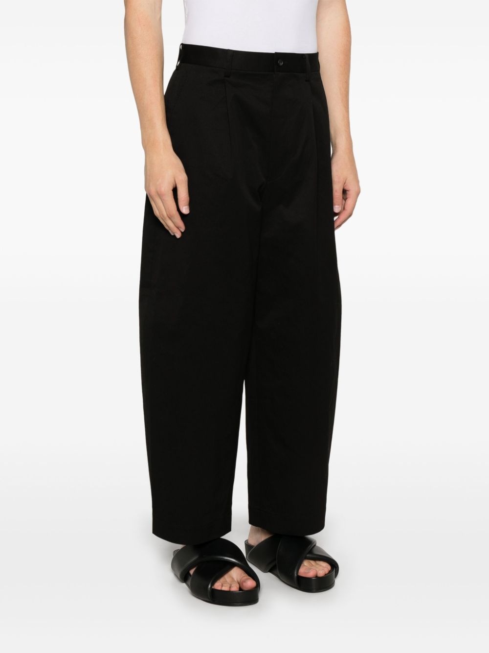 pleated chinos - 3