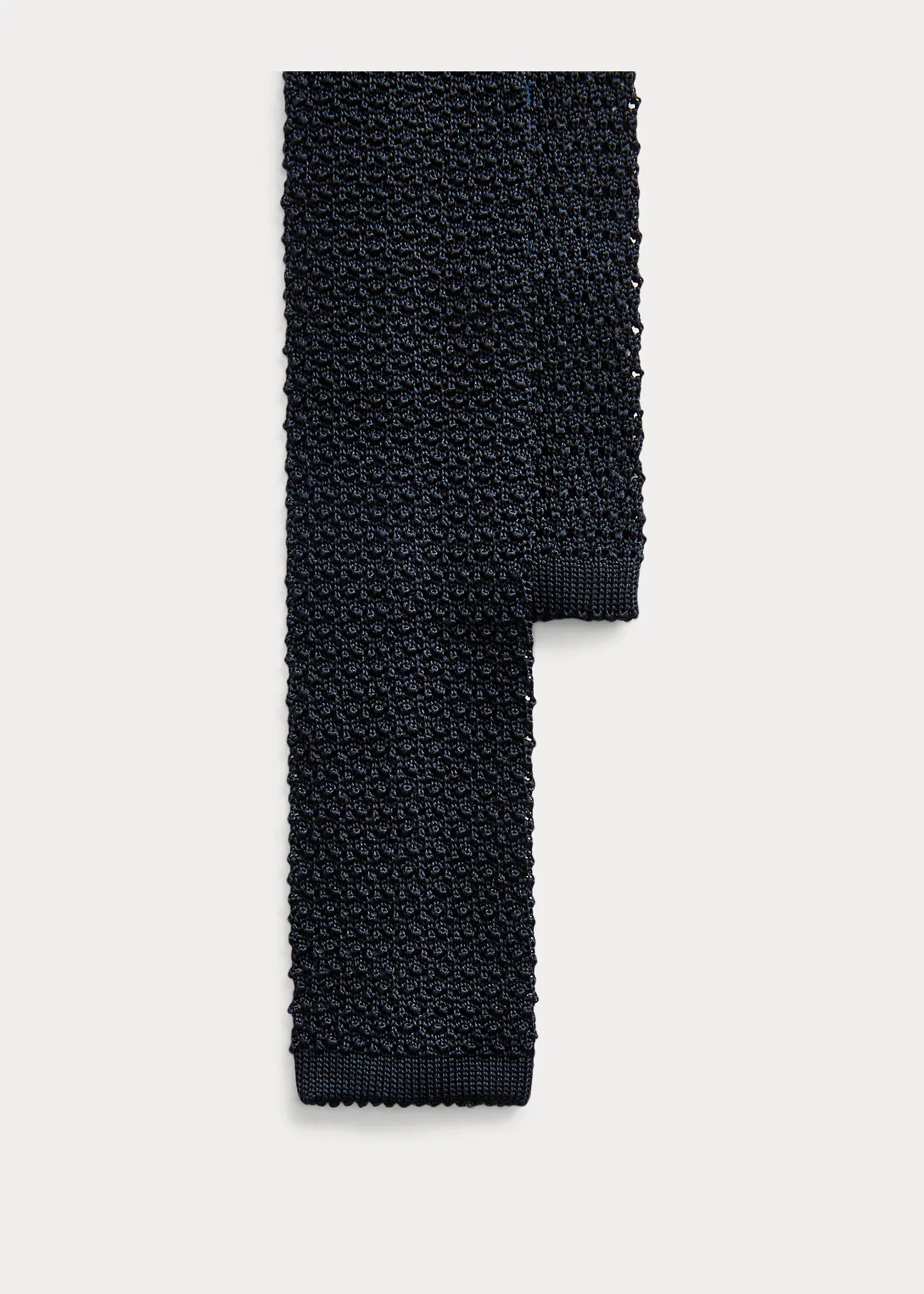 Knit Silk Tie - 1
