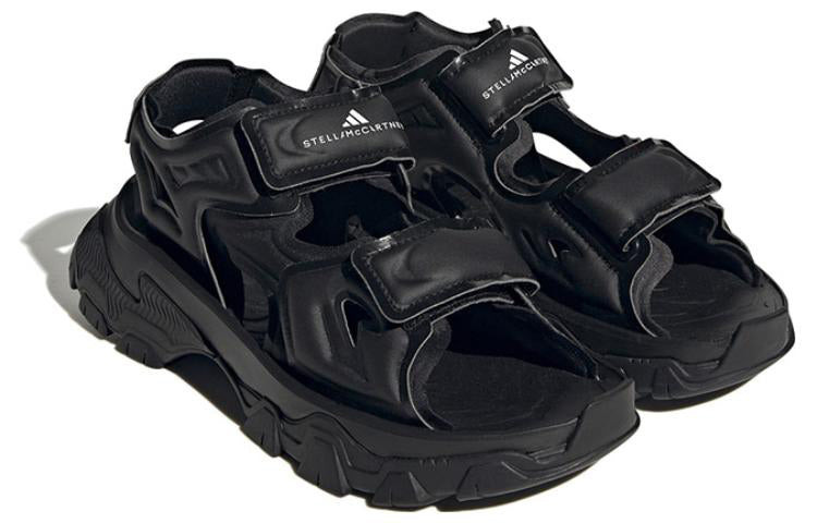 (WMNS) adidas by Stella McCartney HIKA Outdoor Sandals 'Core Black' HP6322 - 3