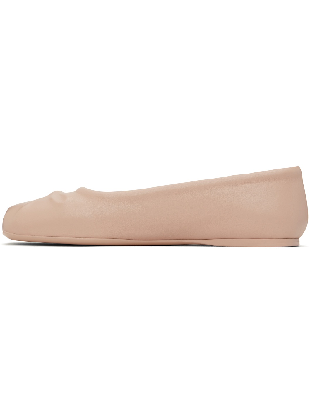 Pink Seamless Little Bow Ballerina Flats - 3