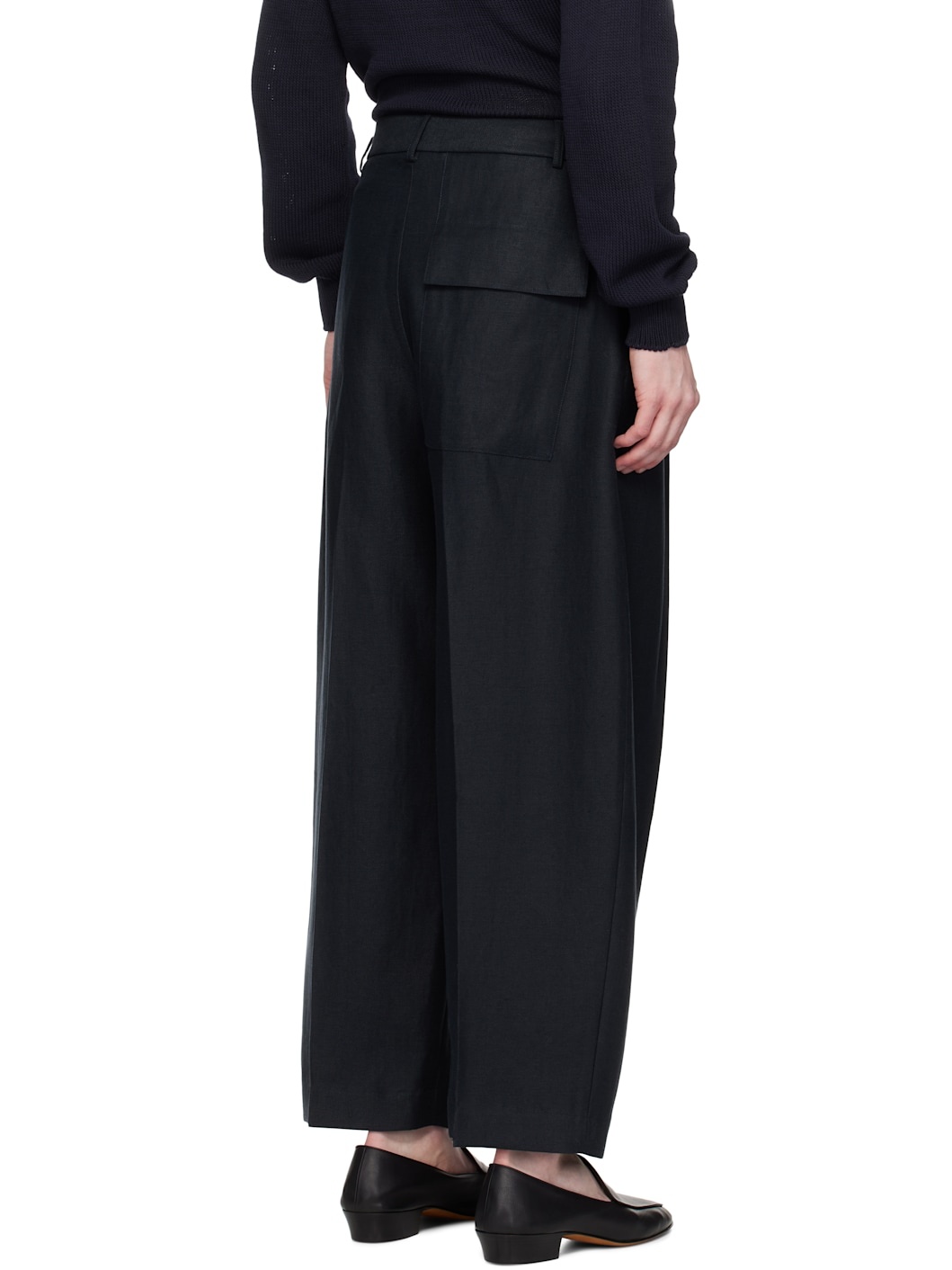 Navy Ellis Trousers - 3