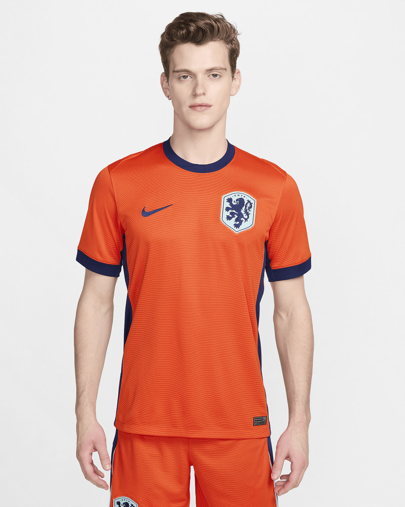 Netherlands (Team) 2024/25 Stadium Home Nike Men's Dri-FIT Soccer Replica Jersey - 1