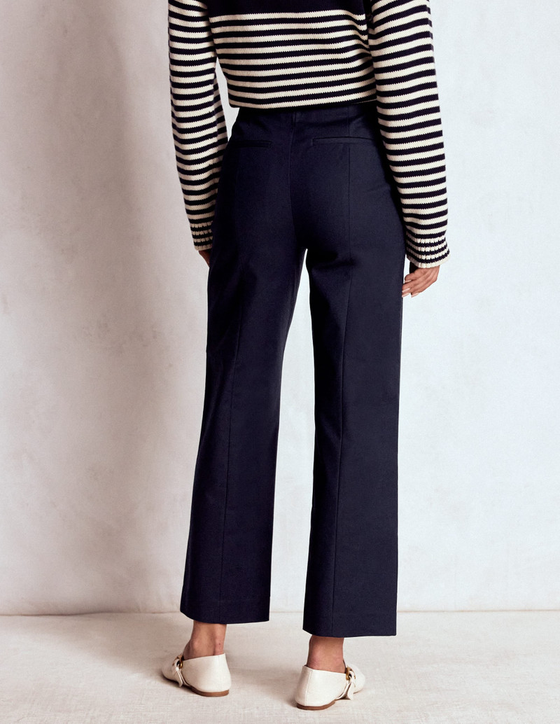 Smart 7/8 Pants-Navy 4