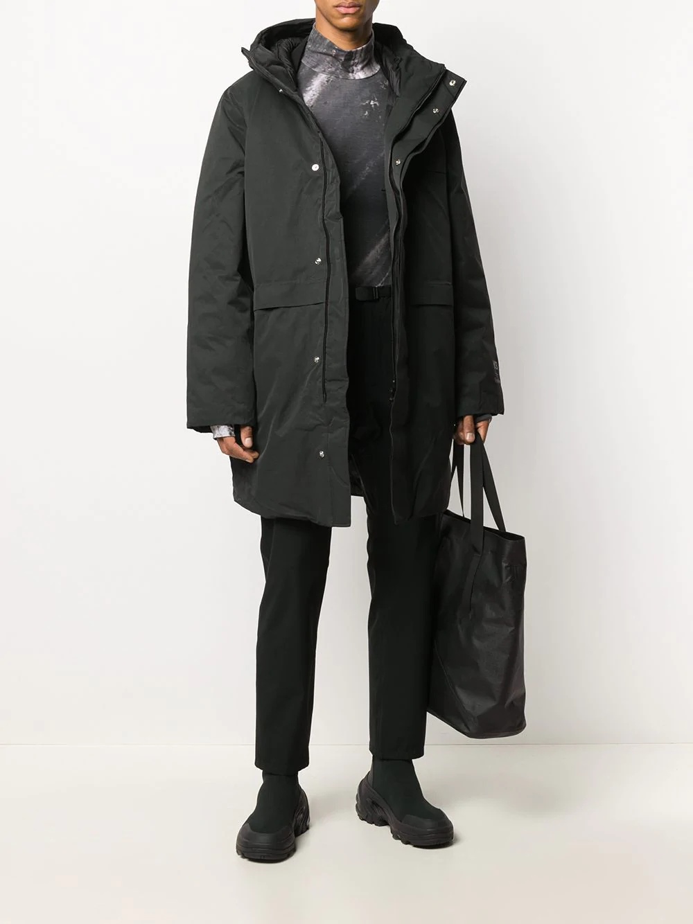 concealed padded coat - 2