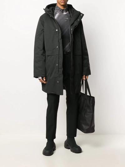 Y-3 concealed padded coat outlook