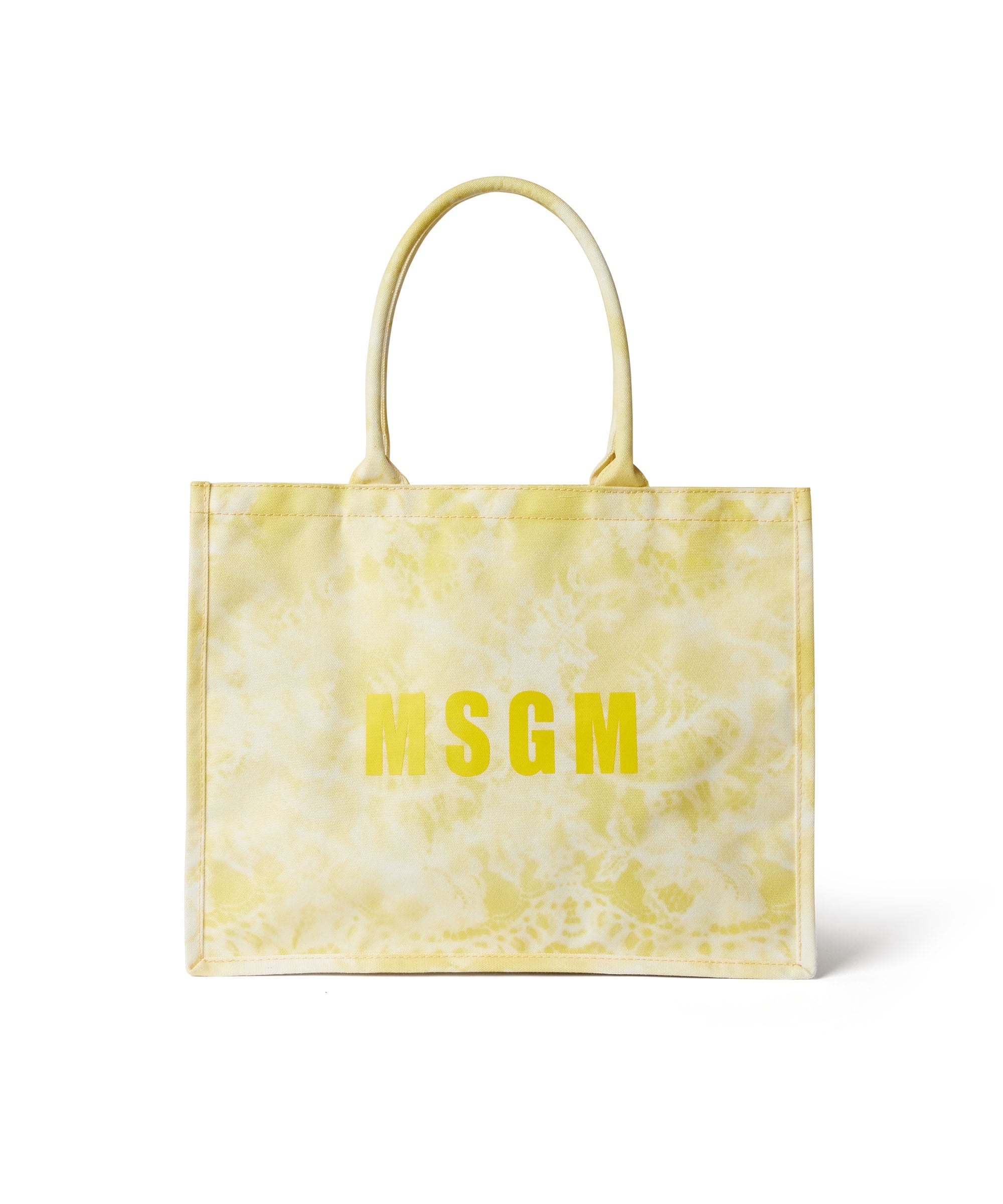 Mini country bag with "trompe l'oeil lace" print 1