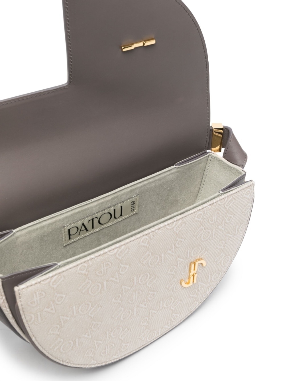Le Petit Patou logo-jacquard shoulder bag - 5