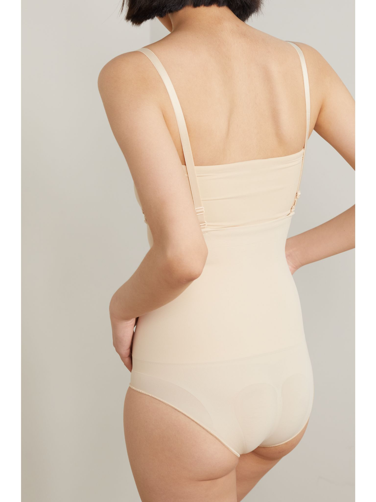 Core Control High Waist Brief - Sand Beige - 3