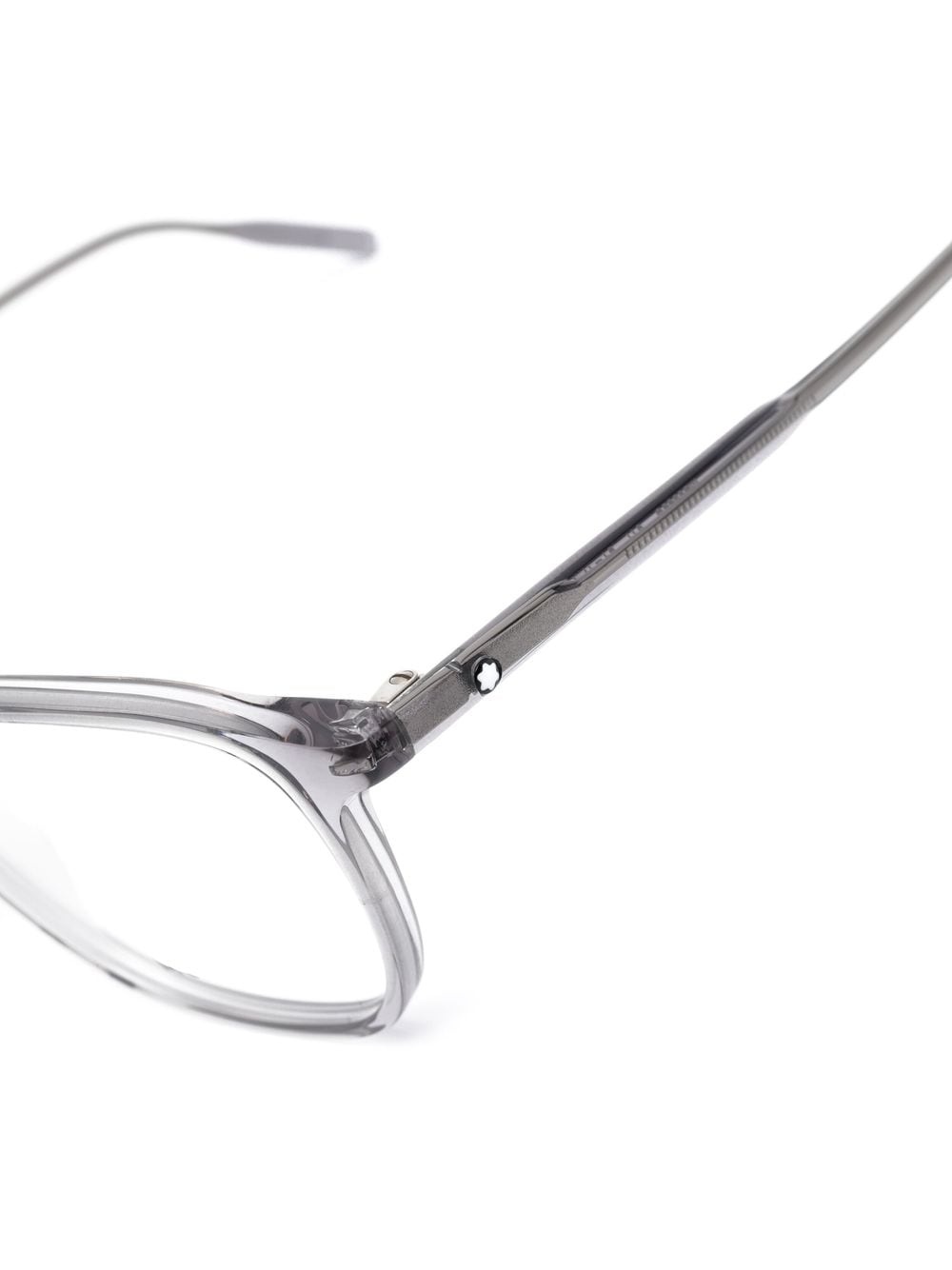 wayfarer-frame optical glasses - 3