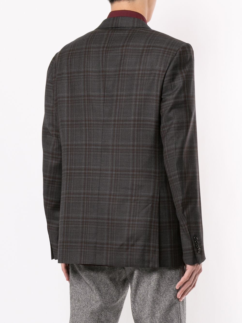 check pattern blazer - 4