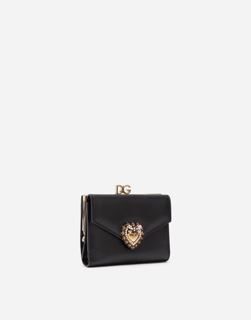 Dolce & Gabbana Devotion french flap wallet in calfskin outlook