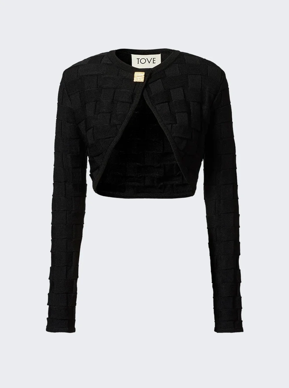 Tijen Knitted Top Black - 1