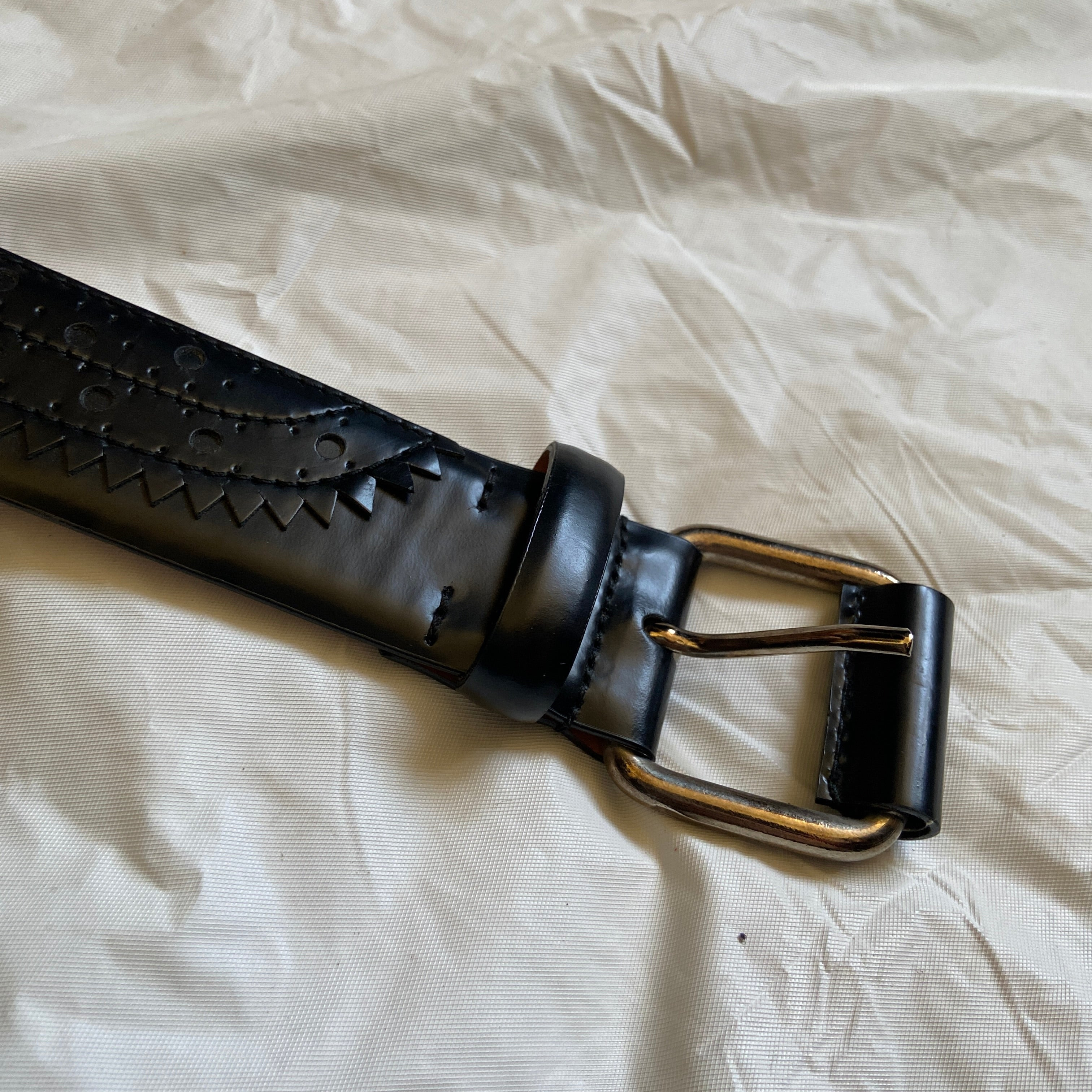 Jean Paul Gaultier spike leather belt - 3