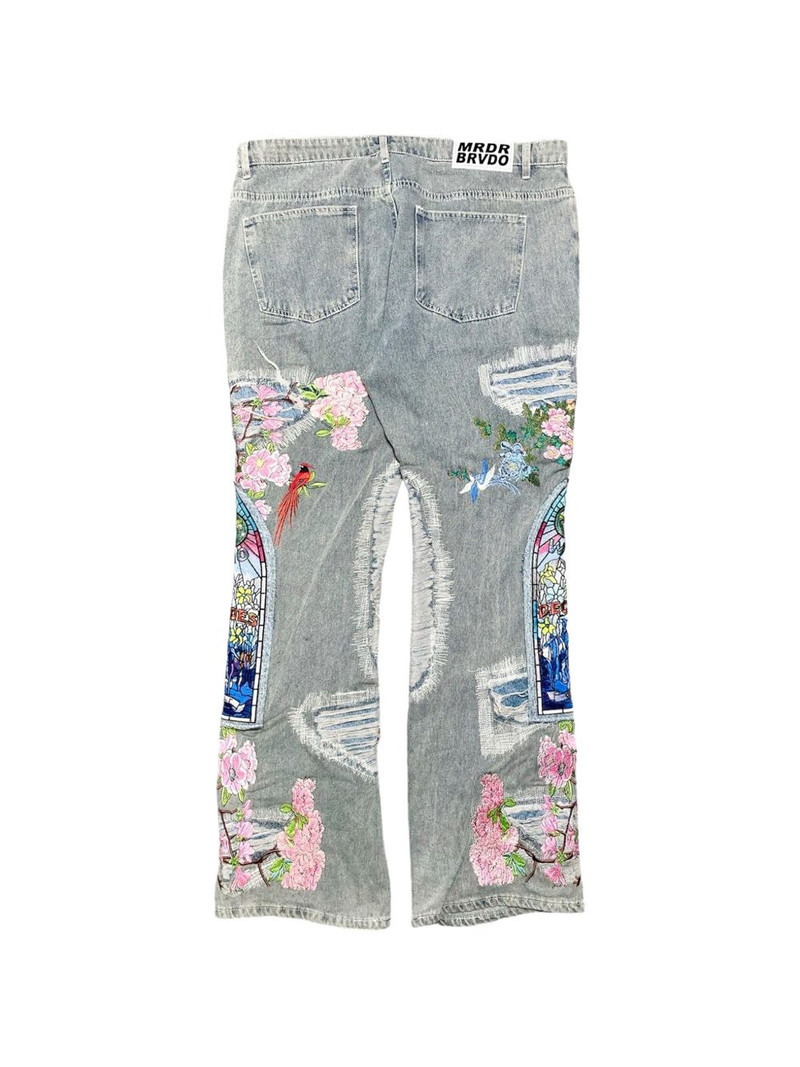 WHO DECIDES WAR Durhams Fusion ripped jeans outlook