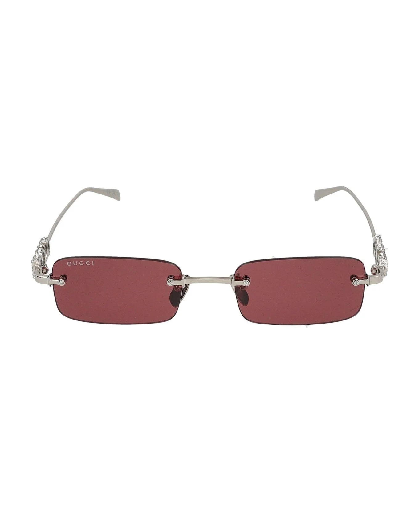 Rectangular Frame Sunglasses - 1