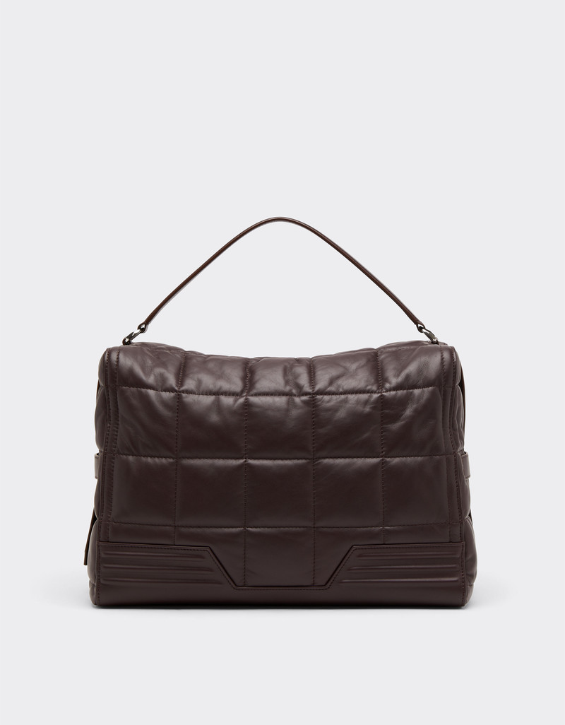 Ferrari GT Soft shoulder bag in quilted leather 5