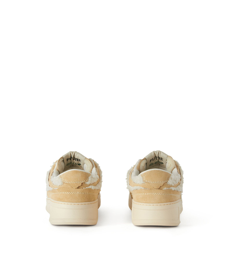 MSGM FG1 Sneakers with faux shearling inlays outlook