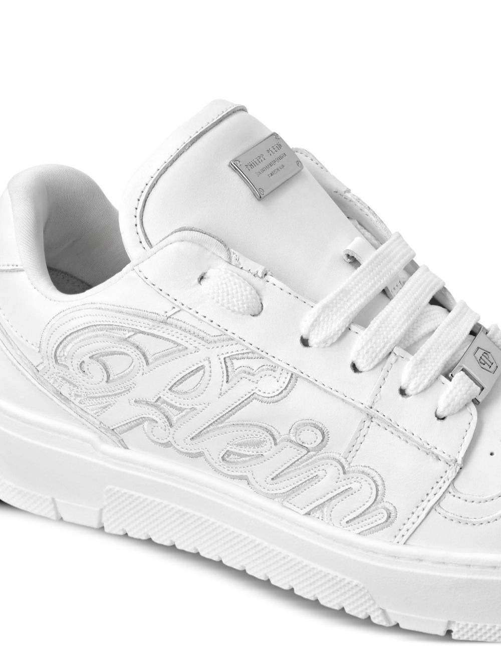 logo-detail low-top sneakers - 4