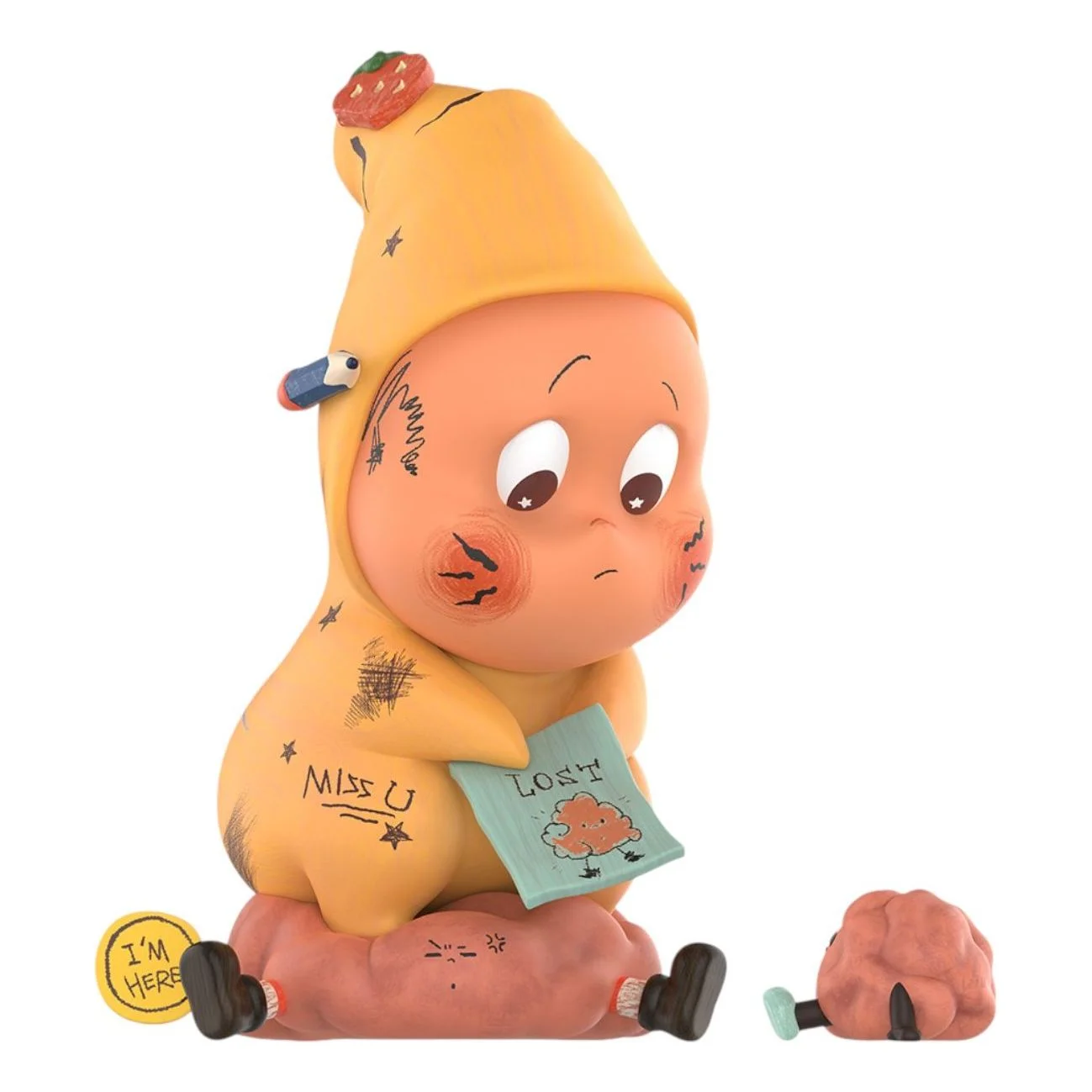 Pop Mart We Are Twinkle Twinkle Series Figures 'Where is My Brain?' POPMART-2408-0010-WMB - 1