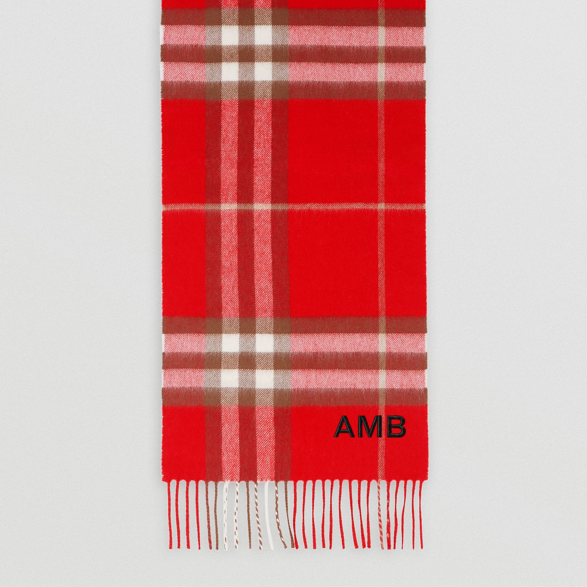 The Classic Check Cashmere Scarf - 8