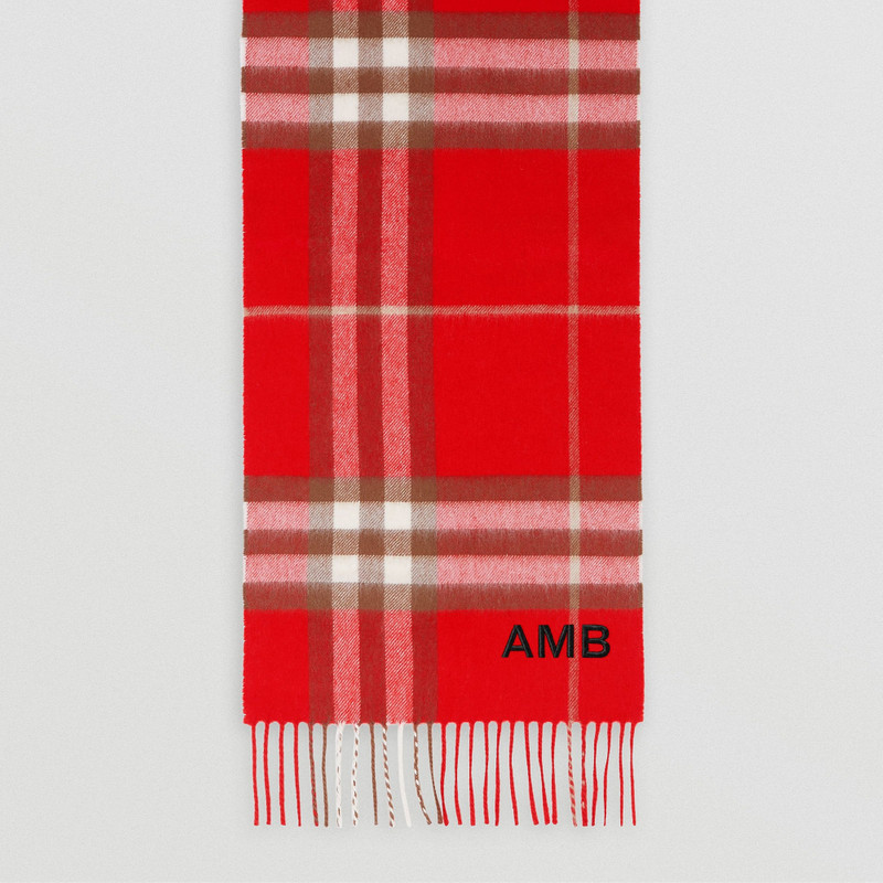The Classic Check Cashmere Scarf 8