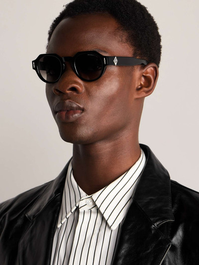 CUTLER AND GROSS + The Great Frog Round-Frame Acetate Sunglasses outlook