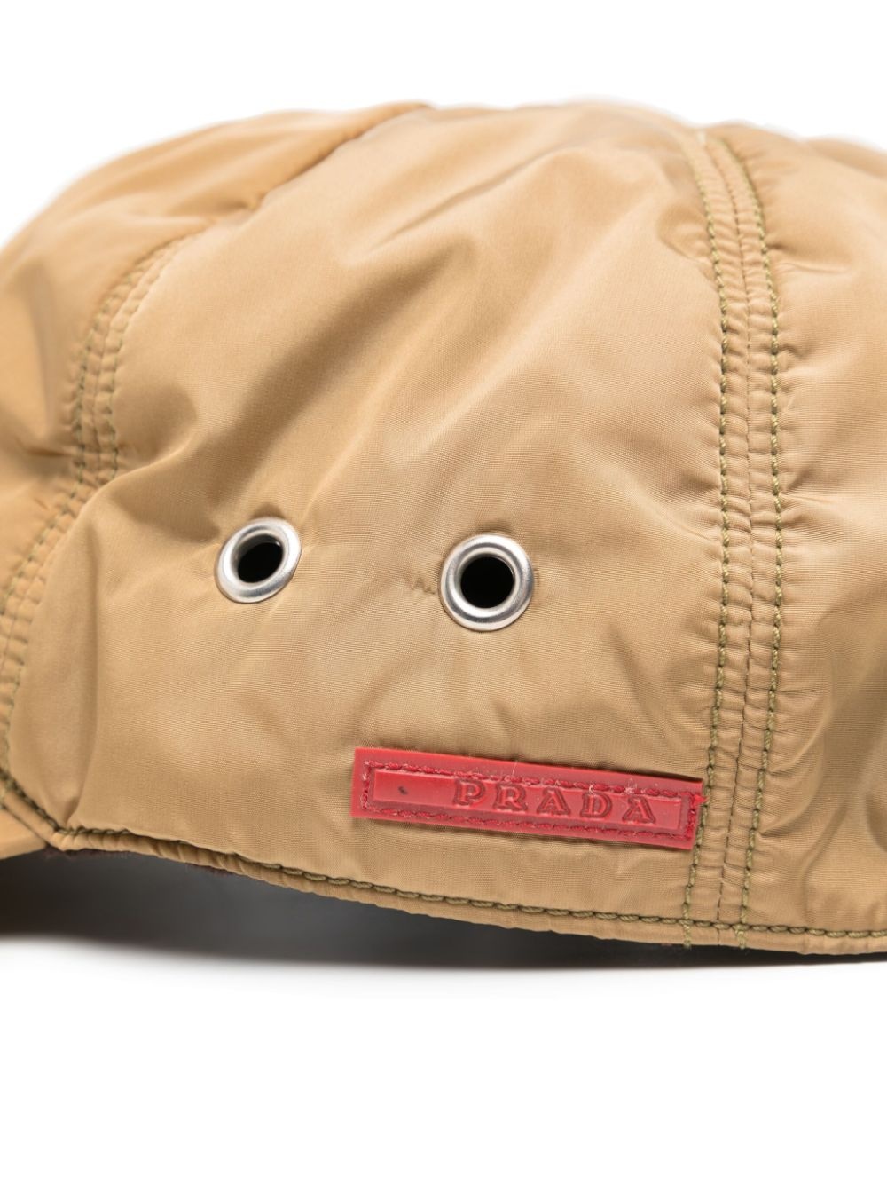 プラダ　　キャップ Prada logo-patch cap | REVERSIBLE