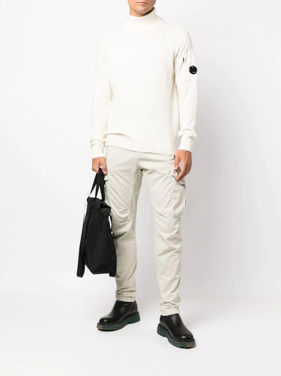 C.P. Company lens-embellished cargo trousers outlook