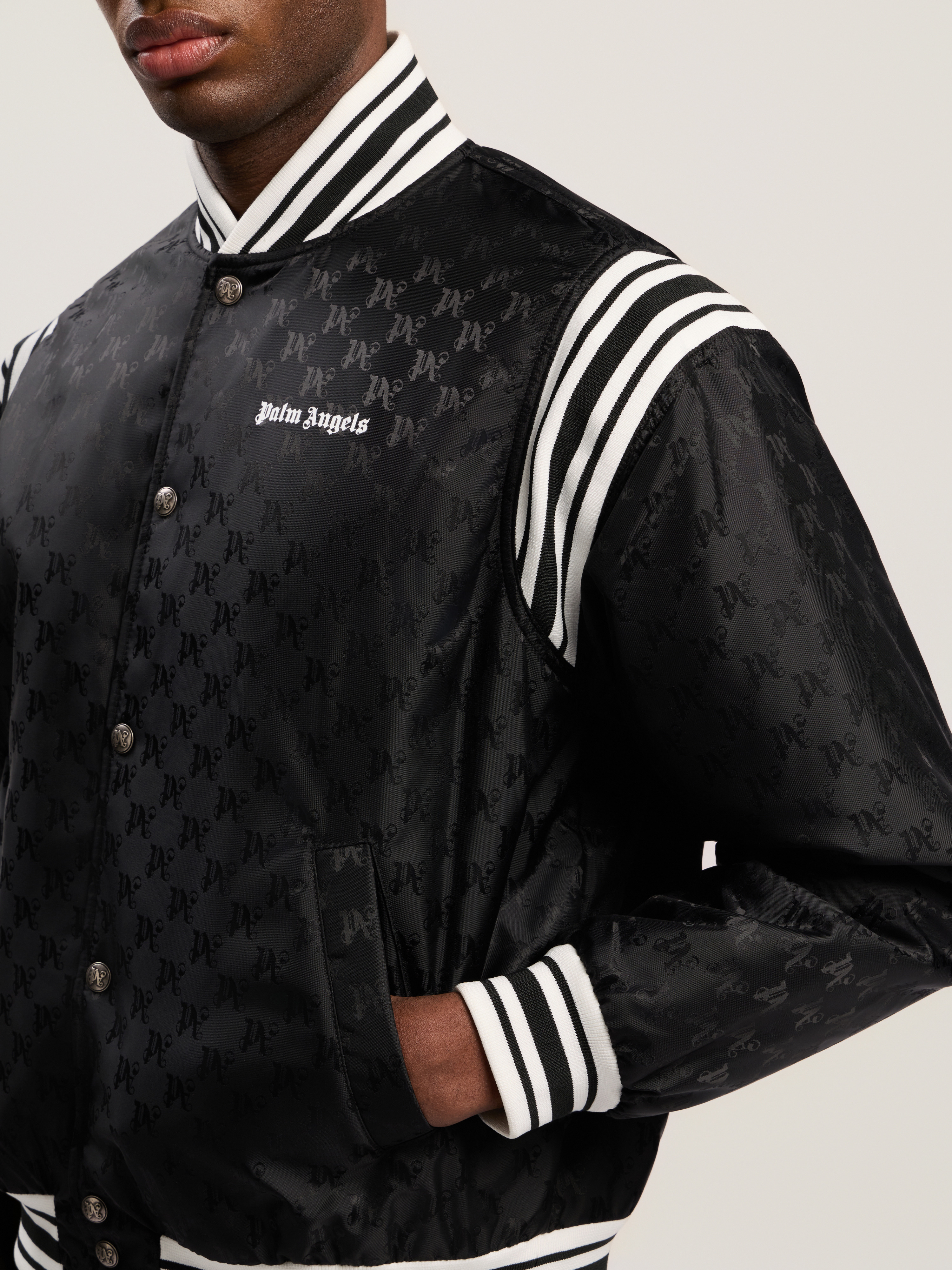 Monogram Jacquard Bomber - 6