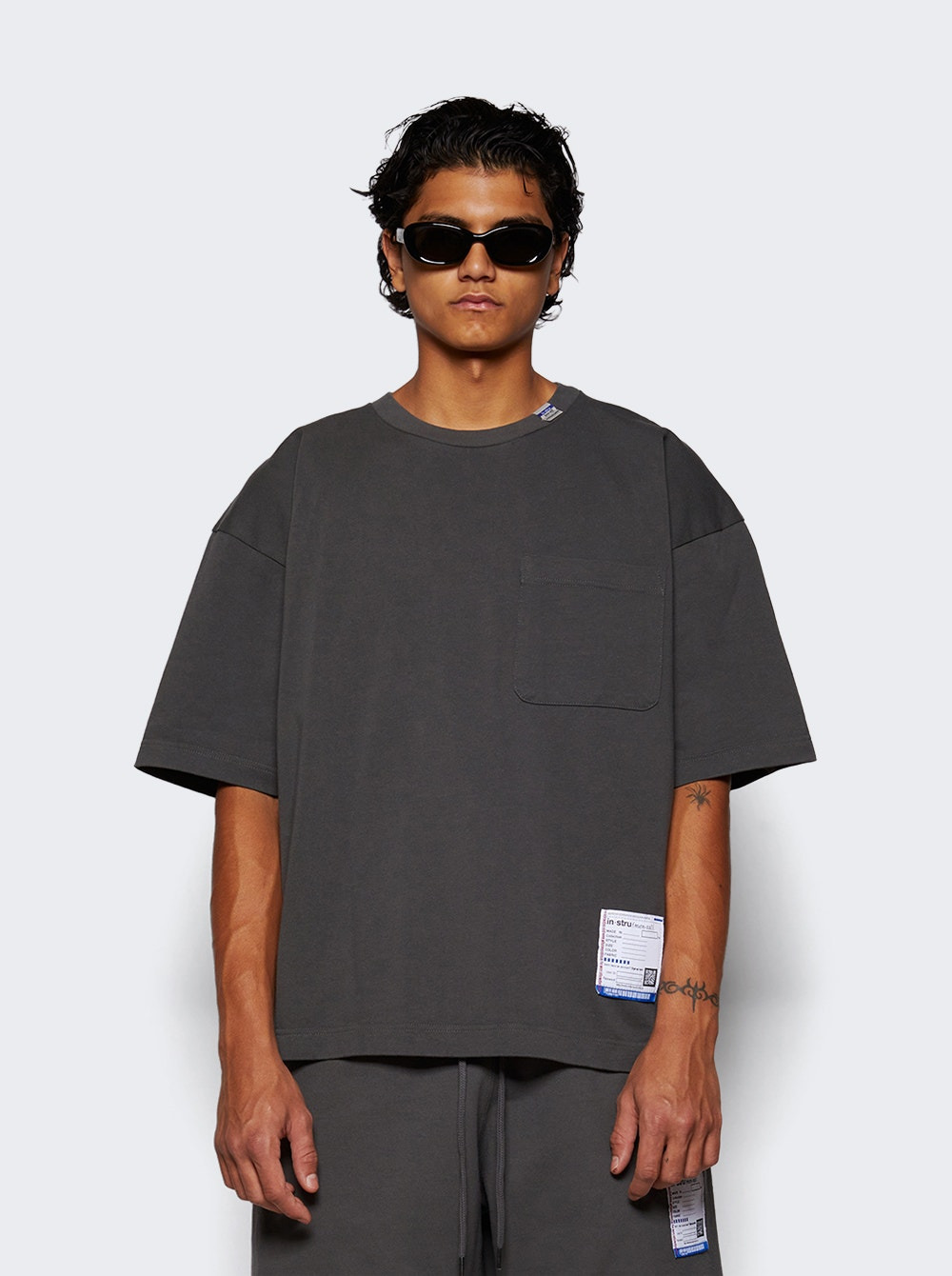 Heavy Weight Tee Dark Grey - 3