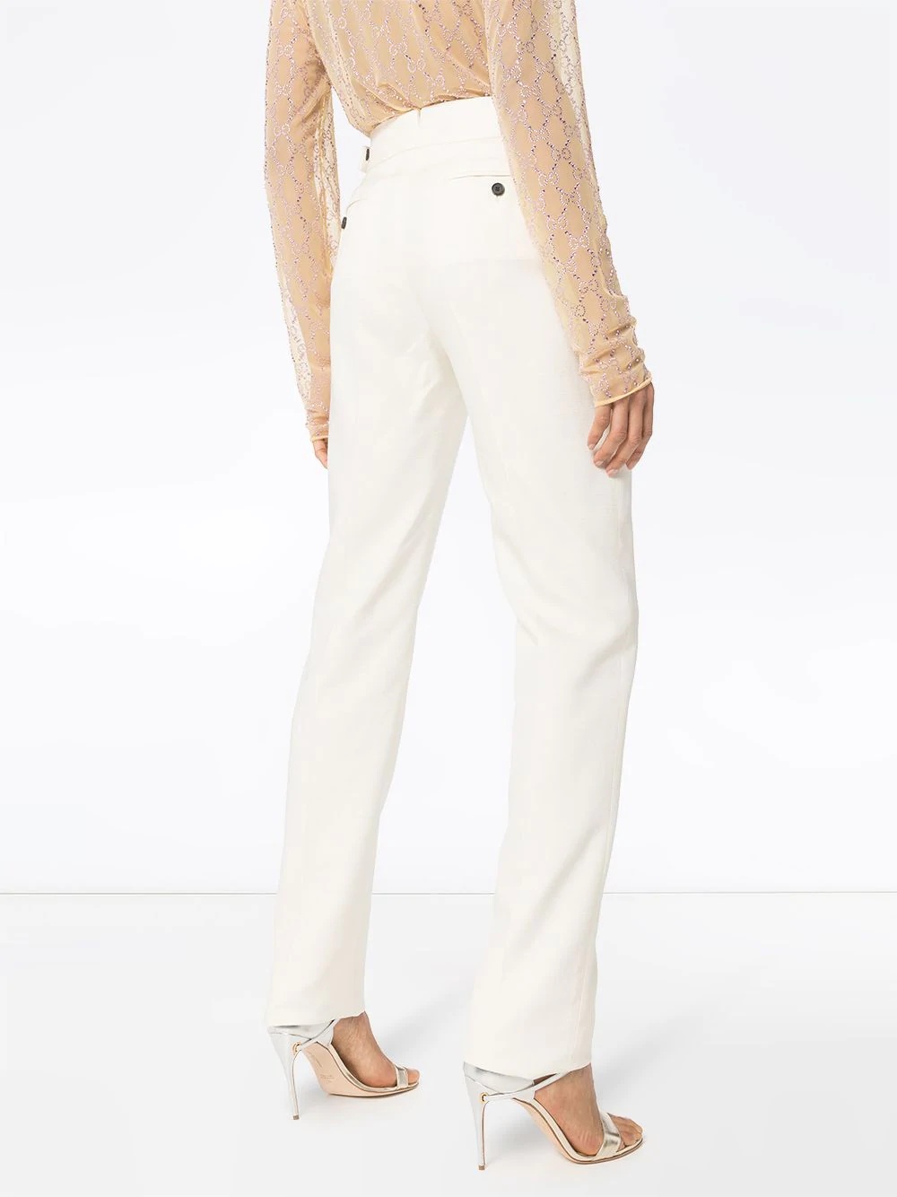 slim leg trousers - 3