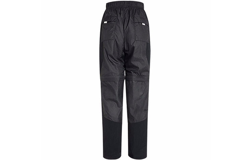 Jordan Air Jordan 23 Engineered Convertible 2-In-1 Removable Checkered Sports Trousers For Men Black CV2789 outlook