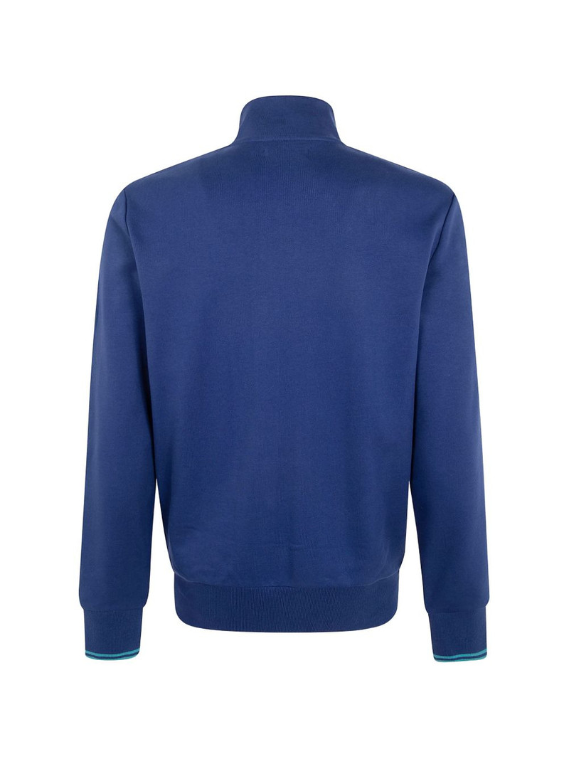 Fred Perry logo-embroidered zip-up sweatshirt outlook