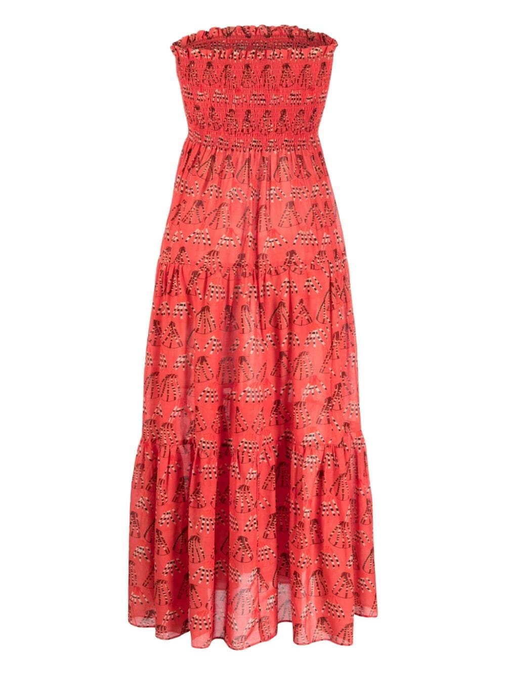 Lucca graphic-print dress - 2