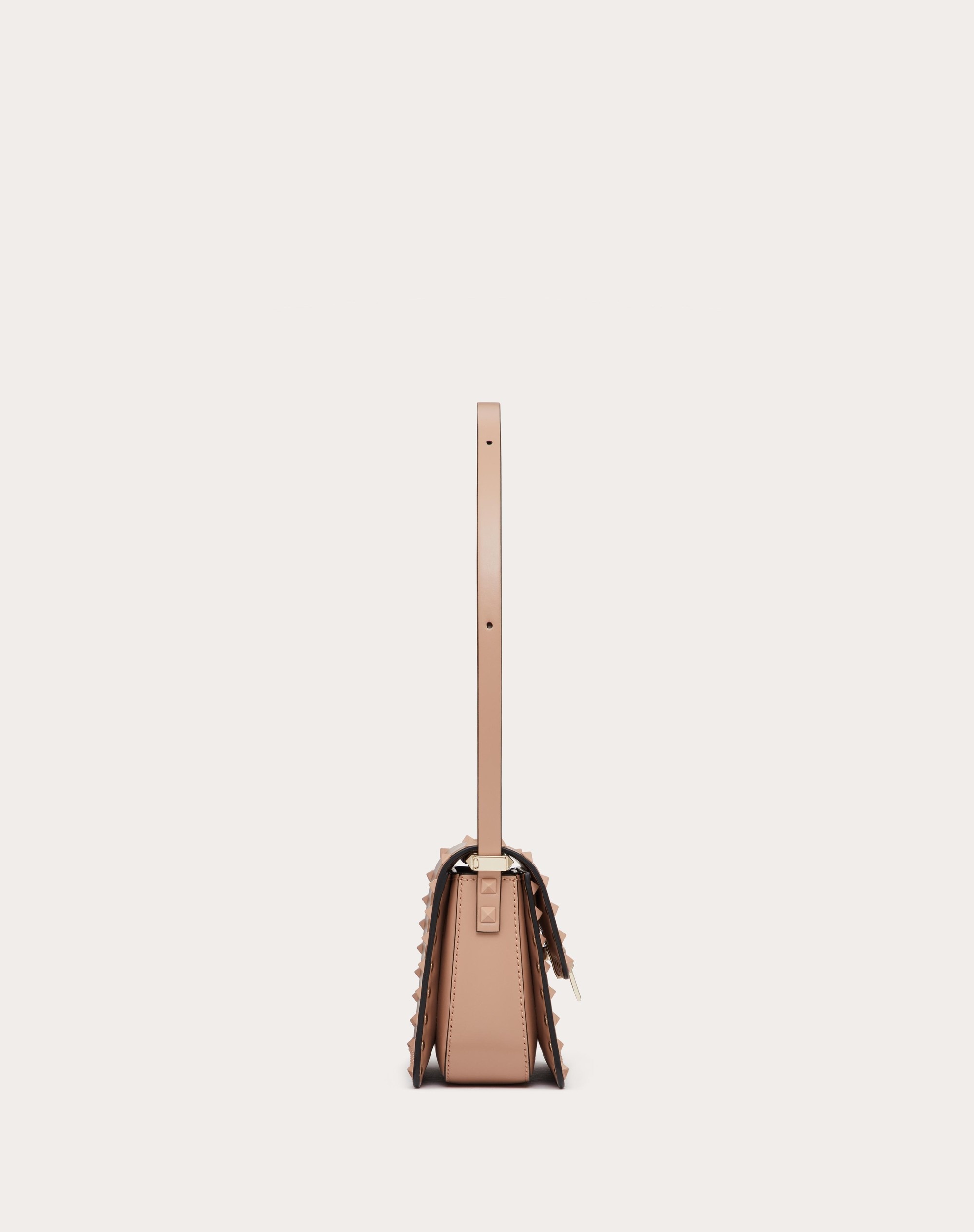SMALL ROCKSTUD23 SMOOTH CALFSKIN SHOULDER BAG - 4