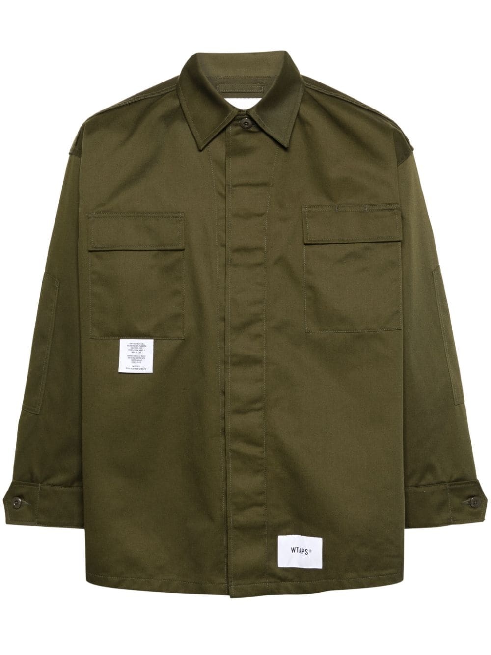 Guardian twill shirt jacket - 1