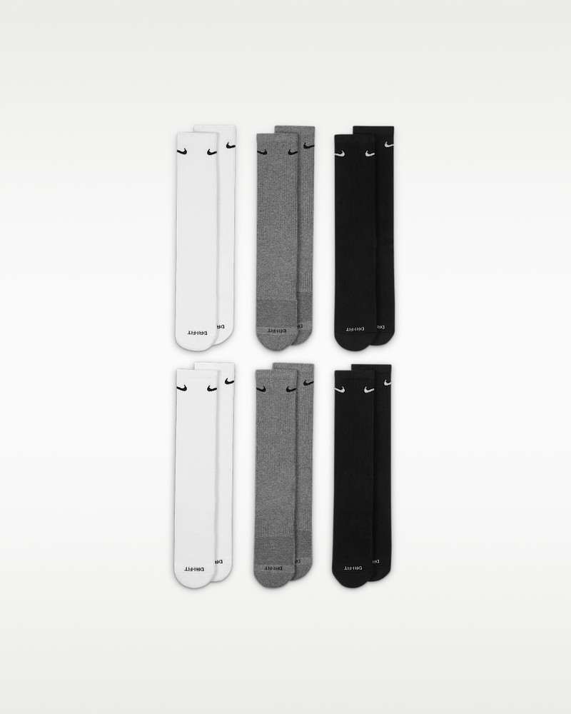 Nike Nike Everyday Plus Cushioned Training Crew Socks (6 Pairs) outlook