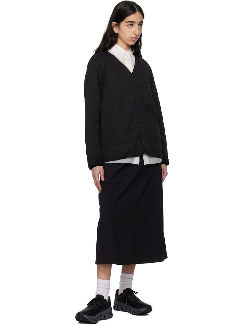 snow peak Black Flexible Insulated Cardigan outlook